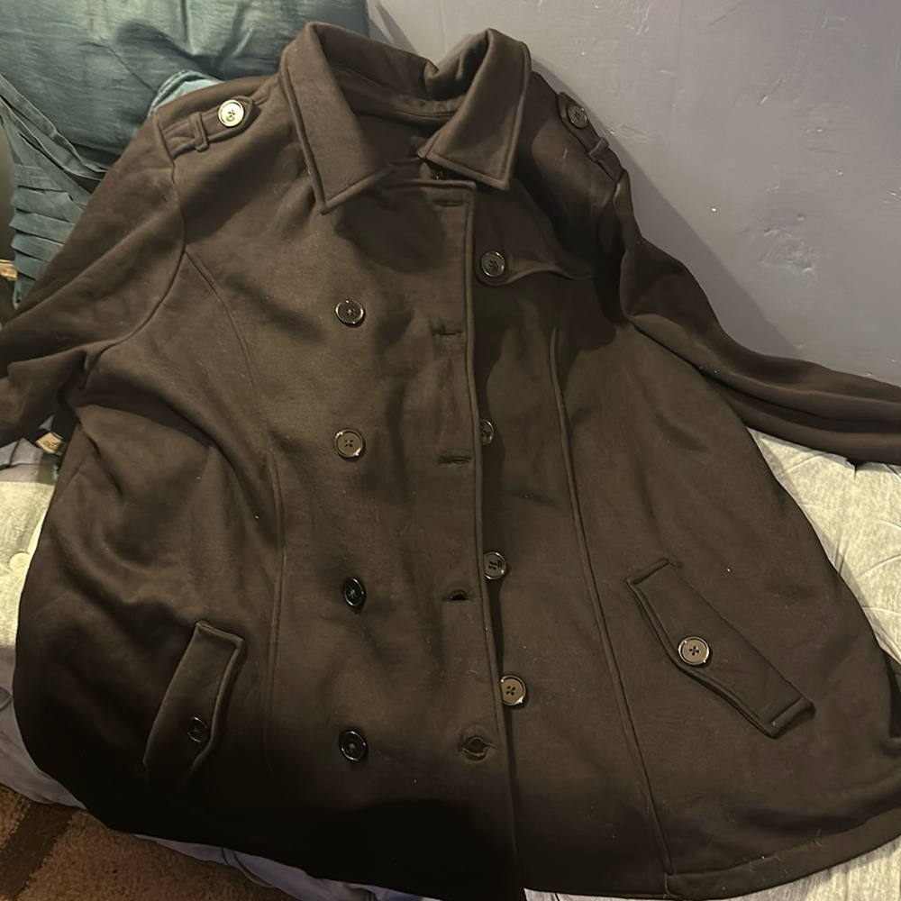 Torrid black Pea Coat